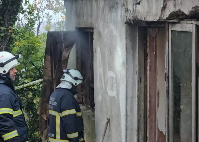 Zonguldak’ta Yangında 71 Yaşındaki Adam Hayatını Kaybetti